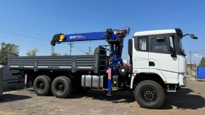 Бортовой, полноприводный Shacman X3000 (Шакман) с КМУ DongYang SS 1956