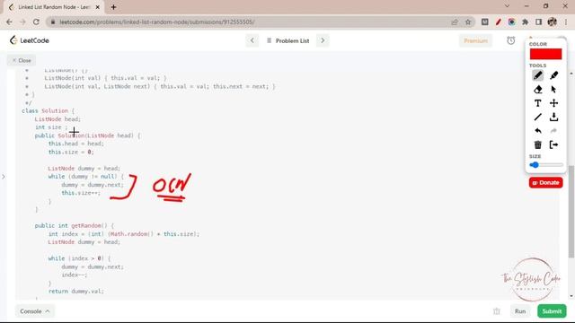 382. Linked List Random Node LeetCode Solution Java | Detailed Explanation смотреть онлайн