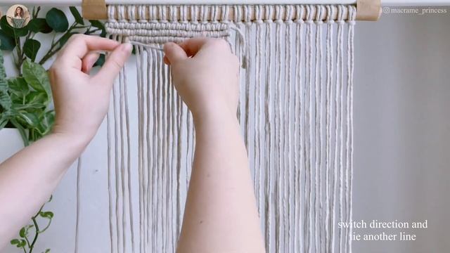 DIY boho macrame wall hanging tutorial || Home decor idea смотреть онлайн