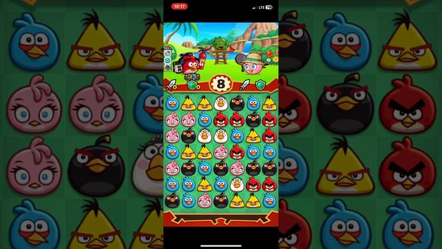 Can You Win Angry Birds Fight Without Swiping? смотреть онлайн