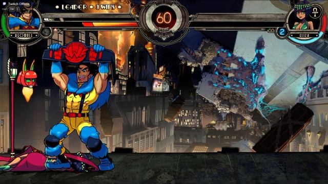 Skullgirls Encore: Beowulf & Robo Fortune 60FPS смотреть онлайн