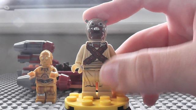 Lego StarWars Lukes Land Speeder смотреть онлайн