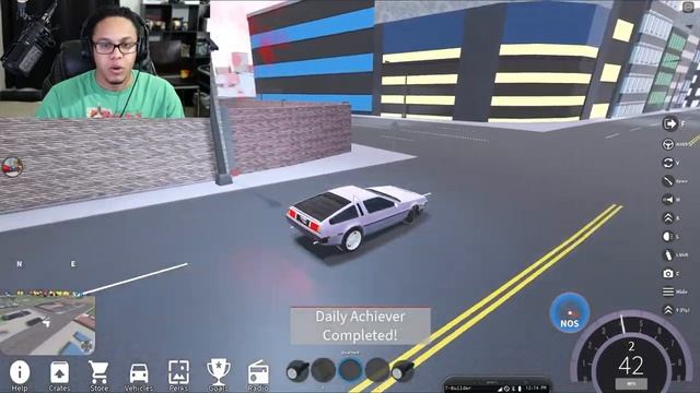 DELOREAN ACTION IN ROBLOX!!! | Vehicle Simulator смотреть онлайн