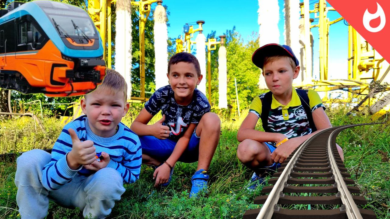 В поисках старых заброшенных поездов / Автомойка поездов и железнодорожные приключения смотреть онлайн