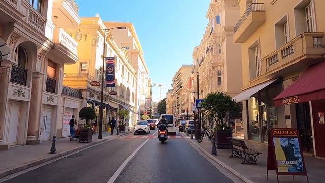 Монако авто прогулка. Французская ривьера.