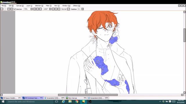 Speedpaint - Mystic Messenger Unknown's Anemone смотреть онлайн