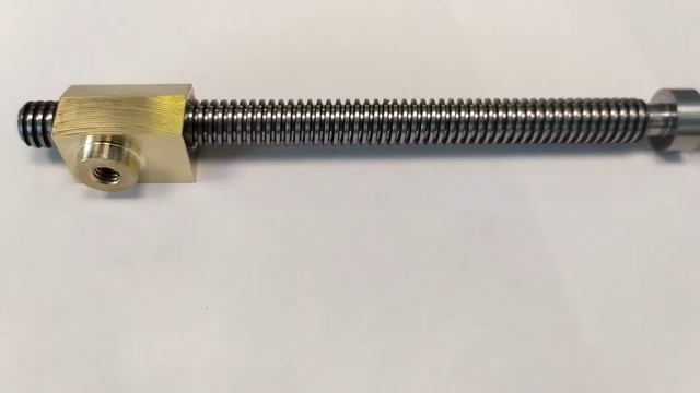 Пара винт-гайка на польский станок TSA-16 смотреть онлайн