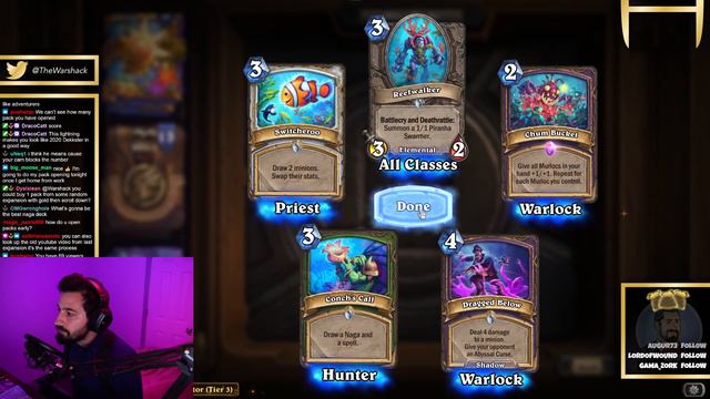 WERE THESE PACKS RIGGED?!...Because This LUCK Doesn't Exist! | Hearthstone Sunken City Pack Opening смотреть онлайн