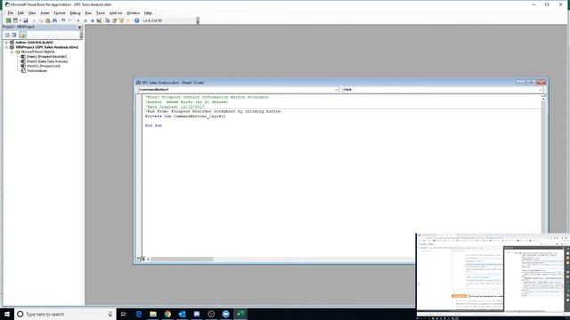CIS201 SU19 Excel 11 11 2m thru 11 3 Add VBA Code смотреть онлайн