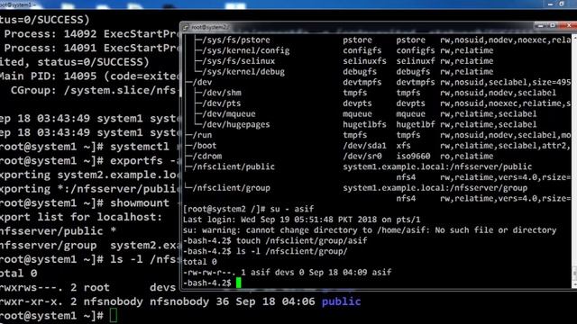 RHCE-7: Provide network shares suitable for group collaboration смотреть онлайн