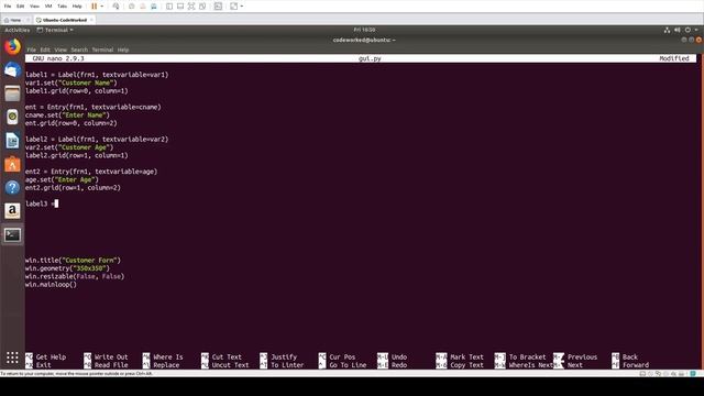 Create Form And Insert Data to Database in Python смотреть онлайн