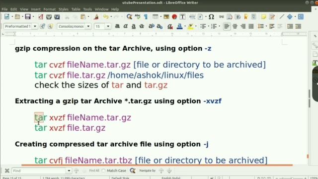tar command for programmers with examples | commands for a Techie Guy part 5. смотреть онлайн
