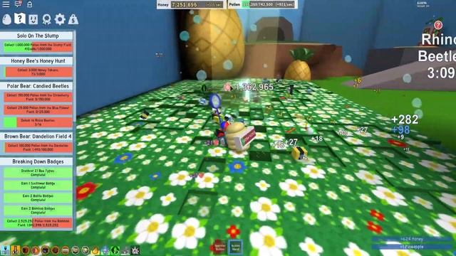 Let's Play Bee Swarm Simulator |Part 65| - Solo On The Stump!!