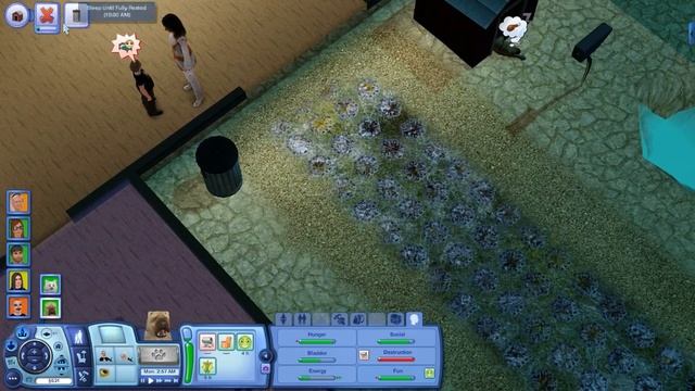 Lets Play Sims 3 - Season 2 Episode 3: STRANGER DANGER! смотреть онлайн