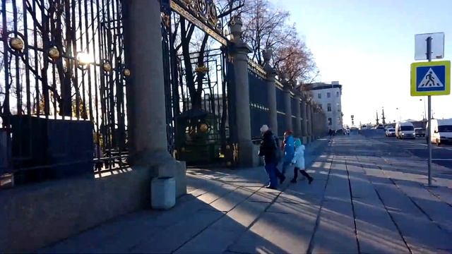 ворота Летнего сада.31.10.2022г. смотреть онлайн