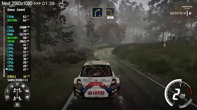WRC 9 | GeForce MX150 Gaming Test I Acer E5-476G смотреть онлайн
