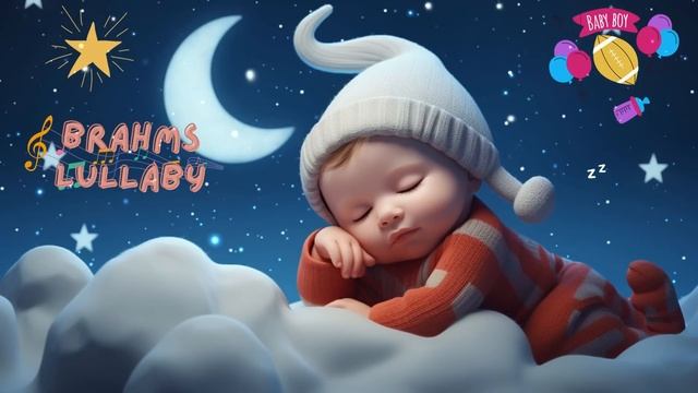 Lullaby for Babies To Go To Sleep BRAHMS Lullaby For Baby Bedtime Musical Box Lullaby #1 смотреть онлайн