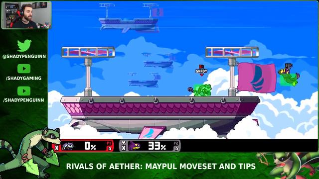 Rivals Of Aether - Maypul Moveset, Tips, Combos, And Online Play!