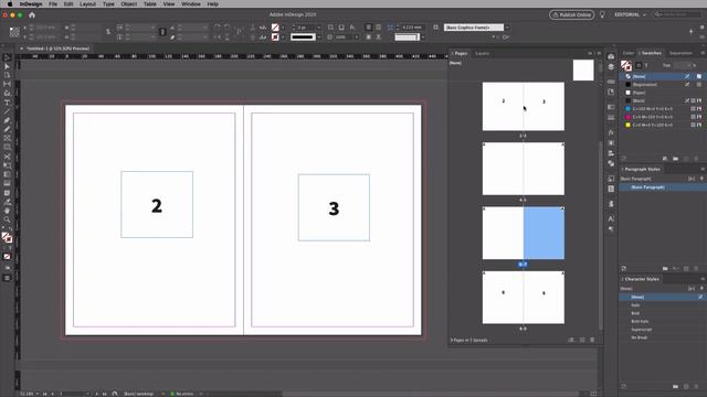 How to setup page numbering in Adobe InDesign смотреть онлайн
