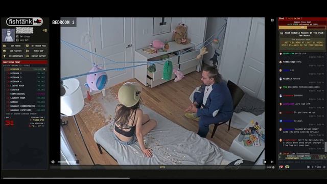 Goldstriker Wants Betty To Flirt W/ Airsoftfatty & To Get Rid Of Letty [ Fishtank.live]