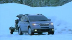 Subaru Tribeca 3 6R Limited on snow 2013