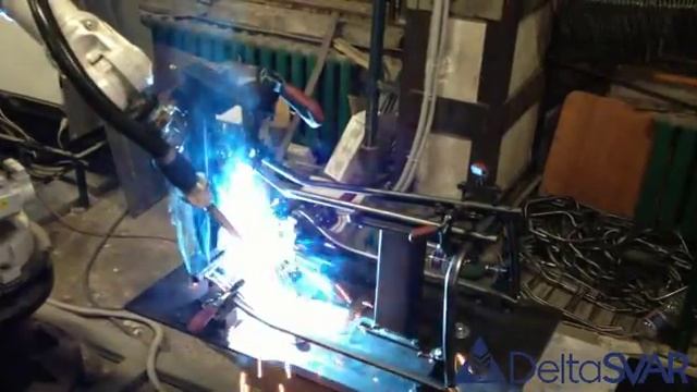 Робототехнический комплекс для сварки снегокатов смотреть онлайн