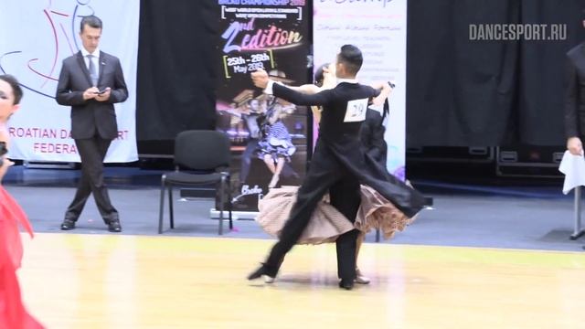 Joele Panconi - Federica Mordini ITA, Tango | WDSF World Open Standard смотреть онлайн