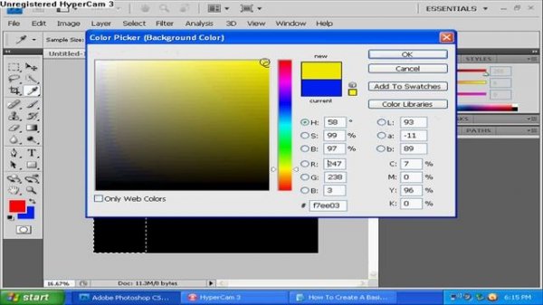 How To Create A Gradient Background In Photoshop Cs4