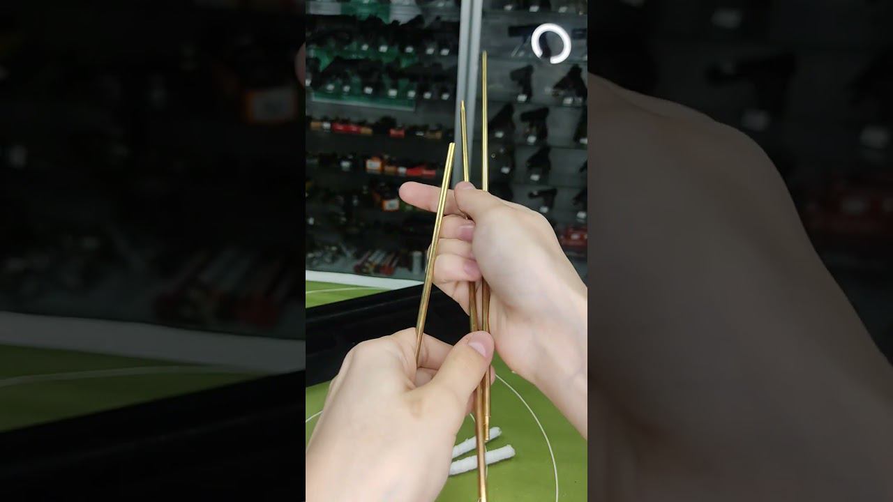 Наборы для чистки универсальный, 5.5+6.35 мм, латунь