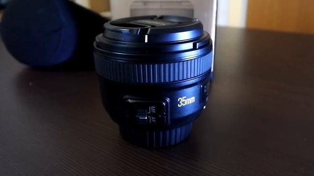 Обзор на объектив с Aliexpress YONGNUO 35 мм [Объектив за 100$] смотреть онлайн