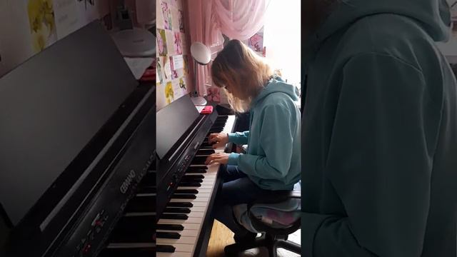 Старое видео. АЛЛЕМАНДЕ - И.С.БАХ | До болезни смотреть онлайн