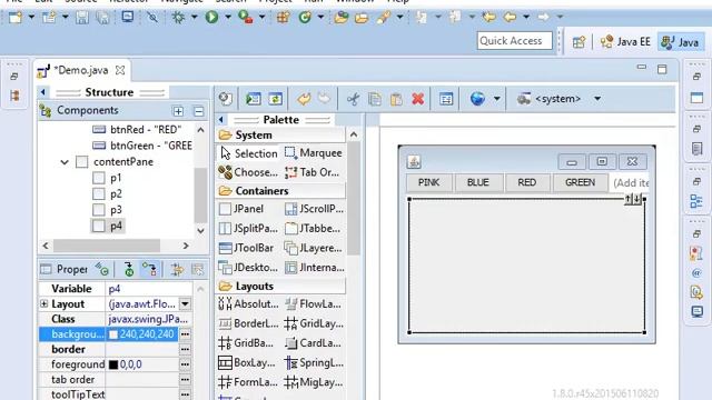 Swing Card Layout using eclipse-3 смотреть онлайн