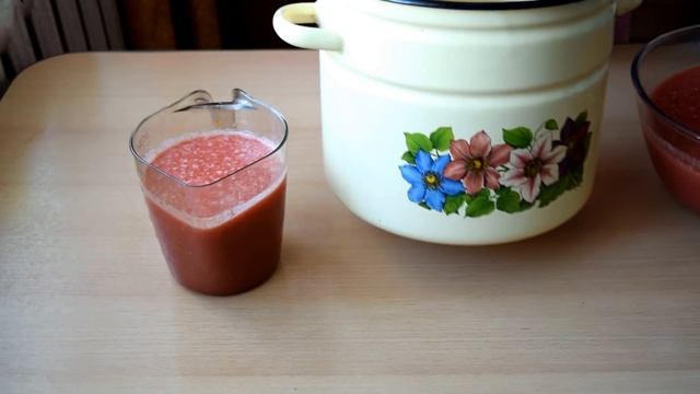 ТОМАТНЫЙ СОК. ЗАГОТОВКИ НА ЗИМУ. смотреть онлайн