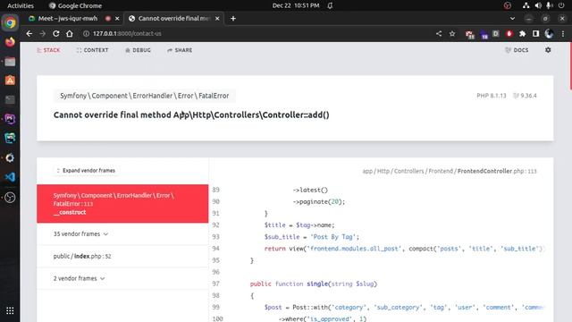 Laravel 9 Blog Project | Part -14 | Commenting and Contact us page | Web Learn BD смотреть онлайн