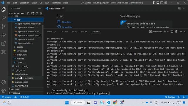 Angular Installation in Visual Studio Code смотреть онлайн