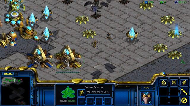 Protoss 04 (The Hunt for Tassadar) - Starcraft Remastered Complete Campaign смотреть онлайн