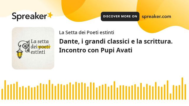 Dante, i grandi classici e la scrittura. Incontro con Pupi Avati смотреть онлайн