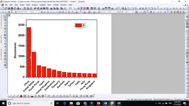 Origin Pro: How to draw Bar graph/Chart In Origin Pro 9 смотреть онлайн