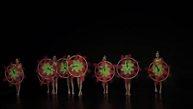 Цветы. Студия сценической гимнастики Краски смотреть онлайн