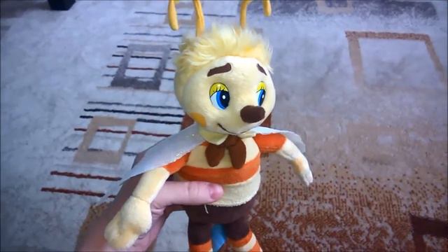 Мягкая игрушка Пчеленок "Лунтик и его друзья" Мульти Пульти смотреть онлайн