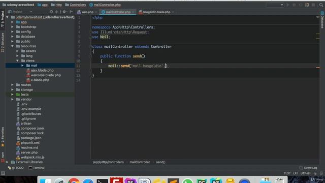 Laravel Mail Gönderme | Laravel Send Mail смотреть онлайн