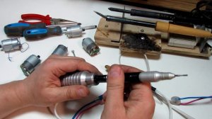 Самодельная мини дрель и бормашина. Блок питания для инструмента