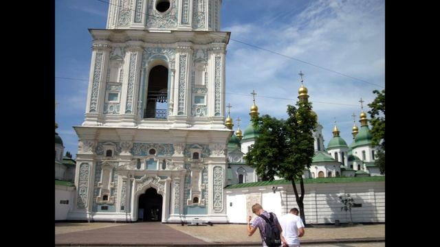Подьём на колокольни Софийского и Михайловского златоверхого монастырей.Киев 12.07.2016 смотреть онлайн