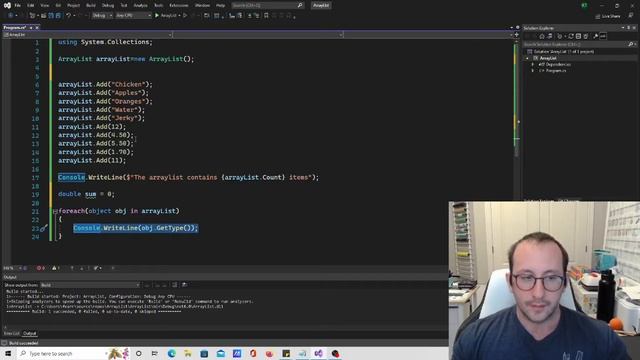 C# Tutorial for Beginners 19 : ArrayList смотреть онлайн