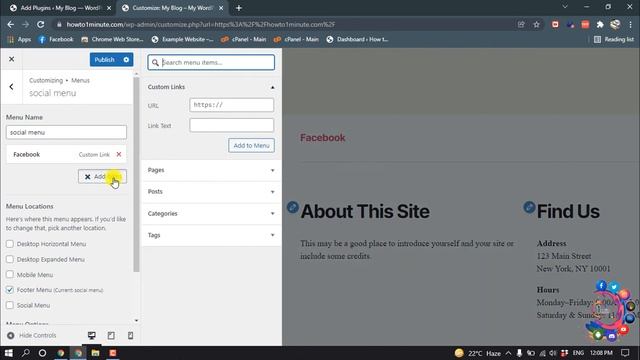 How to add social media icons to wordpress footer 2023 смотреть онлайн