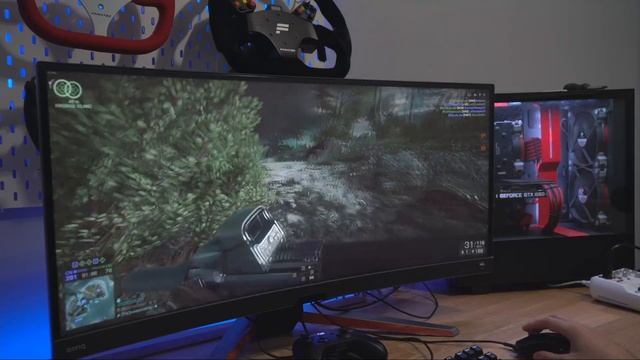 They said this is a sim racing monitor - I disagree смотреть онлайн