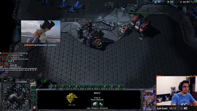 Using Hellbat DROPS in Terran vs Terran! смотреть онлайн