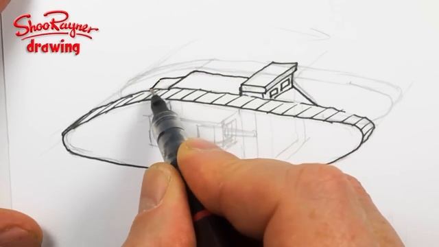 How to Draw a WW1 Tank - Easy step by step instructions смотреть онлайн