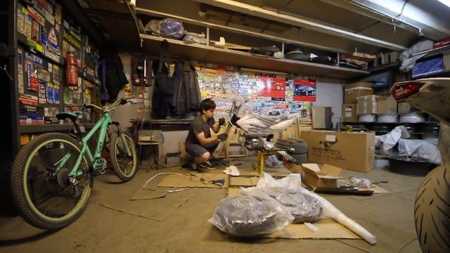 Сборка питбайка JMC 125MX 2013 смотреть онлайн