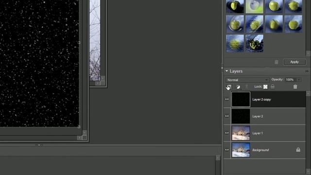 Learn Photoshop Elements - Add Snow to Pictures смотреть онлайн